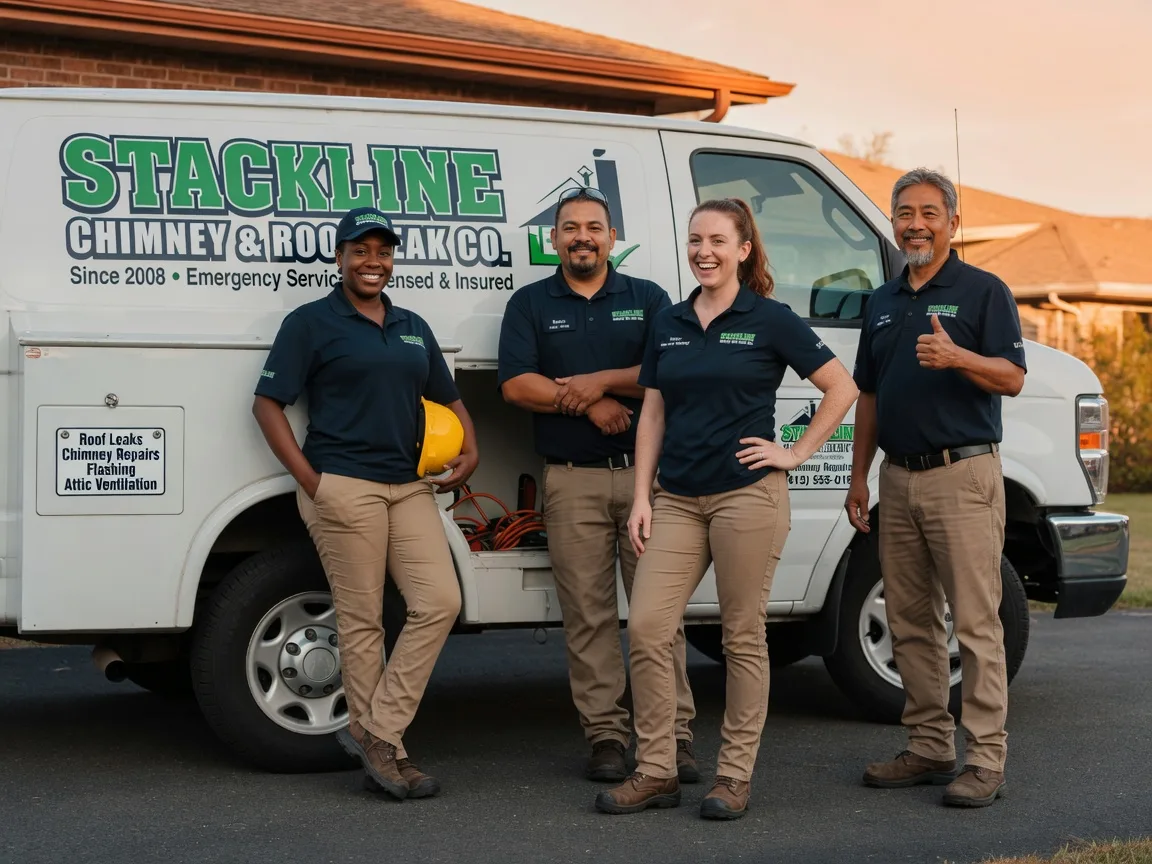 Chimney flashing repair company in Elon, NC